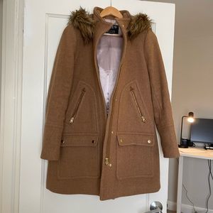 J Crew New Chateau Parka in Italian stadium Coat